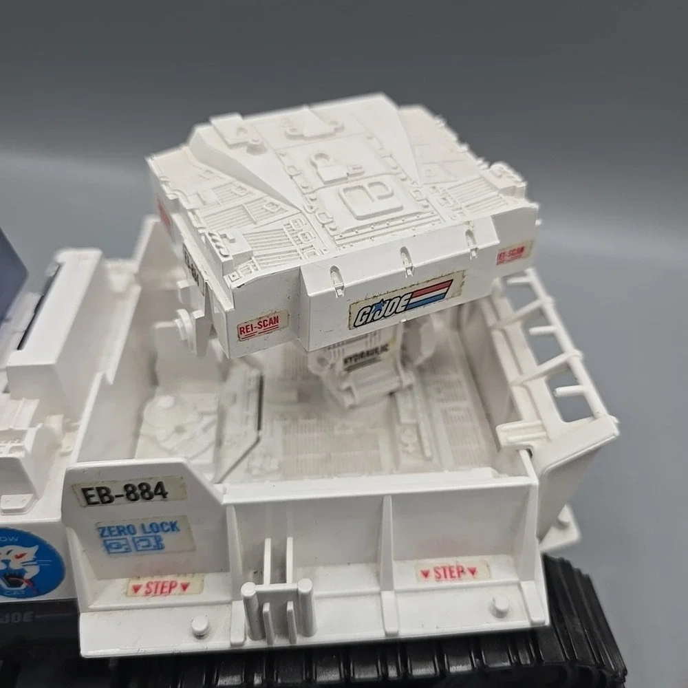 1985 Snow Cat Arctic Vehicle Vintage G.I. GI Joe 3.75 ARAH Lot Incomplete